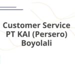 Customer Service PT KAI (Persero) Boyolali
