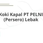 Koki Kapal PT PELNI (Persero) Lebak