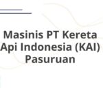 Masinis PT Kereta Api Indonesia (KAI) Pasuruan
