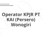 Operator KPJR PT KAI (Persero) Wonogiri