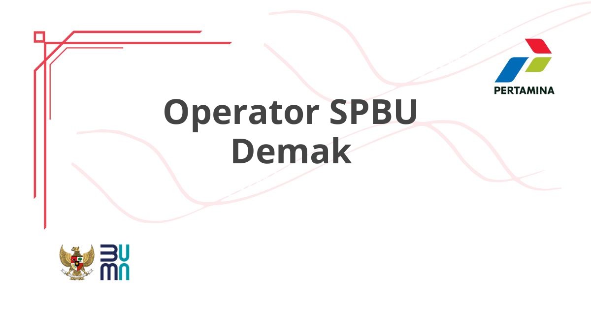 Operator SPBU Demak
