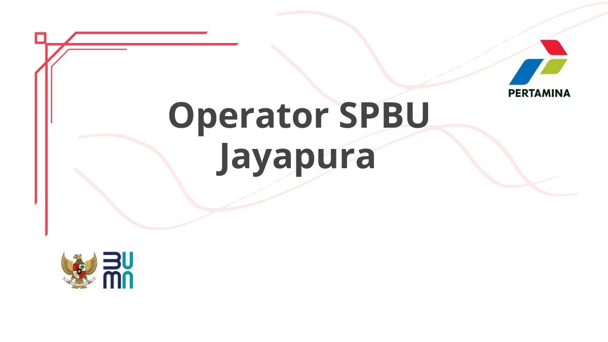 Operator SPBU Jayapura