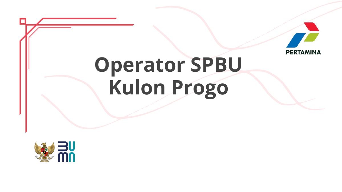 Operator SPBU Kulon Progo
