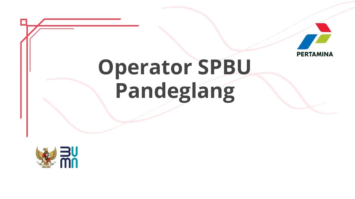 Operator SPBU Pandeglang