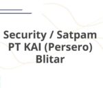 Security / Satpam PT KAI (Persero) Blitar