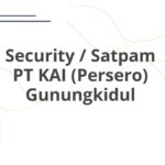 Security / Satpam PT KAI (Persero) Gunungkidul