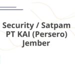 Security / Satpam PT KAI (Persero) Jember
