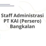 Staff Administrasi PT KAI (Persero) Bangkalan