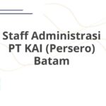 Staff Administrasi PT KAI (Persero) Batam