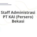 Staff Administrasi PT KAI (Persero) Bekasi