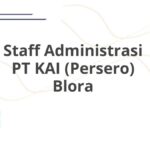 Staff Administrasi PT KAI (Persero) Blora