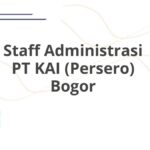 Staff Administrasi PT KAI (Persero) Bogor