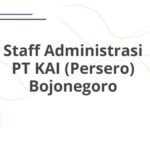 Staff Administrasi PT KAI (Persero) Bojonegoro