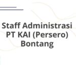 Staff Administrasi PT KAI (Persero) Bontang