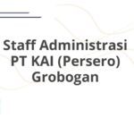 Staff Administrasi PT KAI (Persero) Grobogan