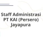 Staff Administrasi PT KAI (Persero) Jayapura