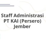 Staff Administrasi PT KAI (Persero) Jember