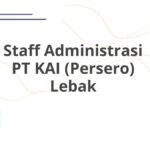 Staff Administrasi PT KAI (Persero) Lebak