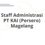 Staff Administrasi PT KAI (Persero) Magelang