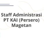 Staff Administrasi PT KAI (Persero) Magetan