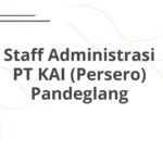 Staff Administrasi PT KAI (Persero) Pandeglang