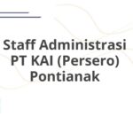 Staff Administrasi PT KAI (Persero) Pontianak