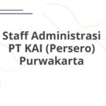 Staff Administrasi PT KAI (Persero) Purwakarta