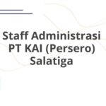 Staff Administrasi PT KAI (Persero) Salatiga
