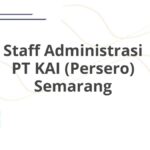 Staff Administrasi PT KAI (Persero) Semarang