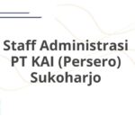 Staff Administrasi PT KAI (Persero) Sukoharjo