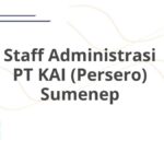 Staff Administrasi PT KAI (Persero) Sumenep