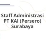 Staff Administrasi PT KAI (Persero) Surabaya