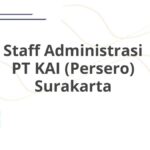 Staff Administrasi PT KAI (Persero) Surakarta