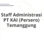 Staff Administrasi PT KAI (Persero) Temanggung