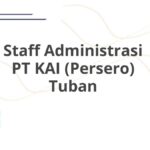Staff Administrasi PT KAI (Persero) Tuban
