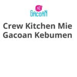 Crew Kitchen Mie Gacoan Kebumen