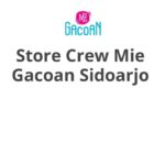 Store Crew Mie Gacoan Sidoarjo