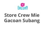 Store Crew Mie Gacoan Subang