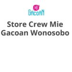 Store Crew Mie Gacoan Wonosobo